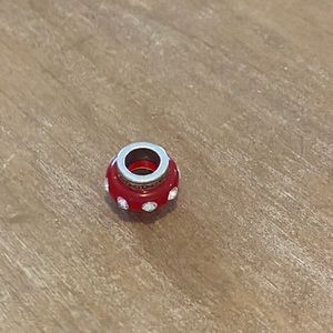 Brighton ABC Dazzle Red Spacer Bead
